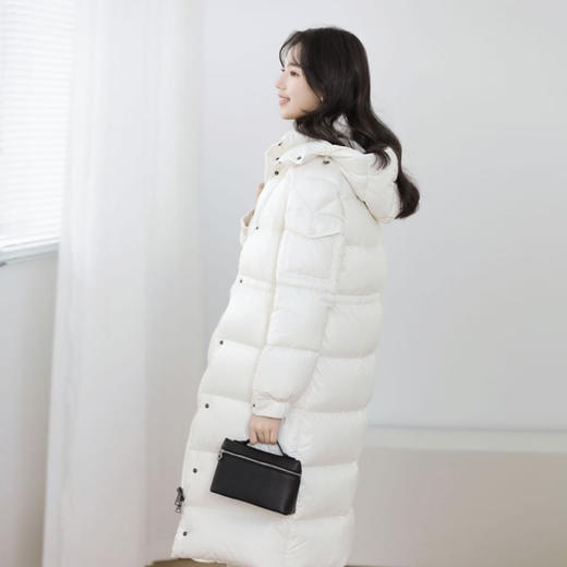 火桐hooton 高定系列 中长款鹅绒羽绒服WT9551 商品图4