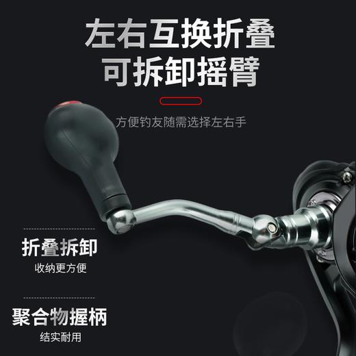 佳钓尼黑先锋BN纺车轮金属磁力双刹车防炸线鱼线轮远投路亚渔轮 商品图3