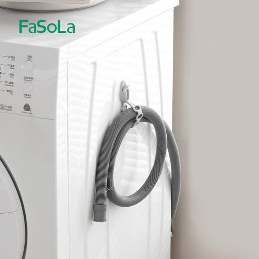 FaSoLa简约时尚插头固定厨房电线收纳绕线器多功能捆绑挂绳数据线理线器 商品图3