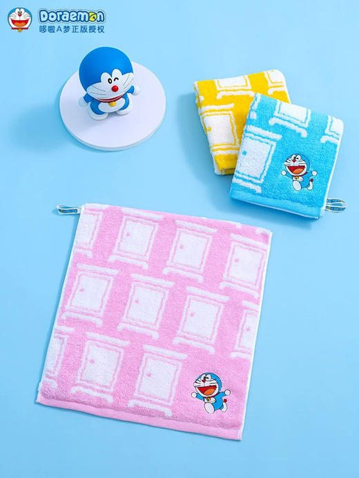 5F毛巾美术馆哆啦A梦面巾 商品图0