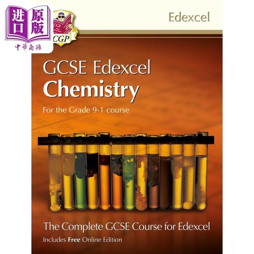 预售 【中商原版】英国CGP GCSE Chemistry for Edexcel: Student Book (with Online Edition) 商品图0