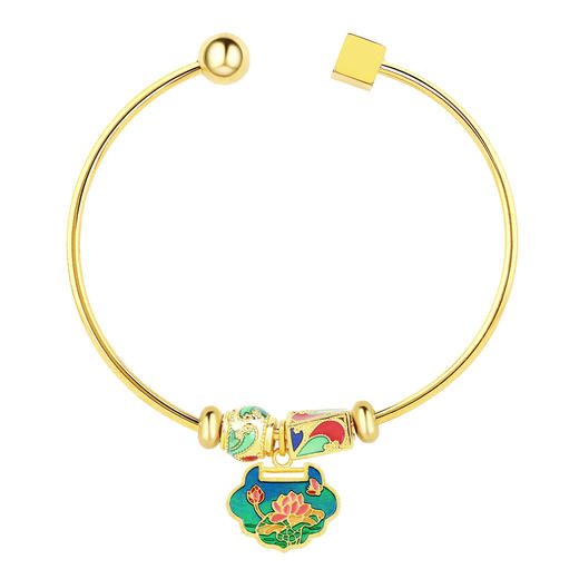 一塘荷花项链 商品图2