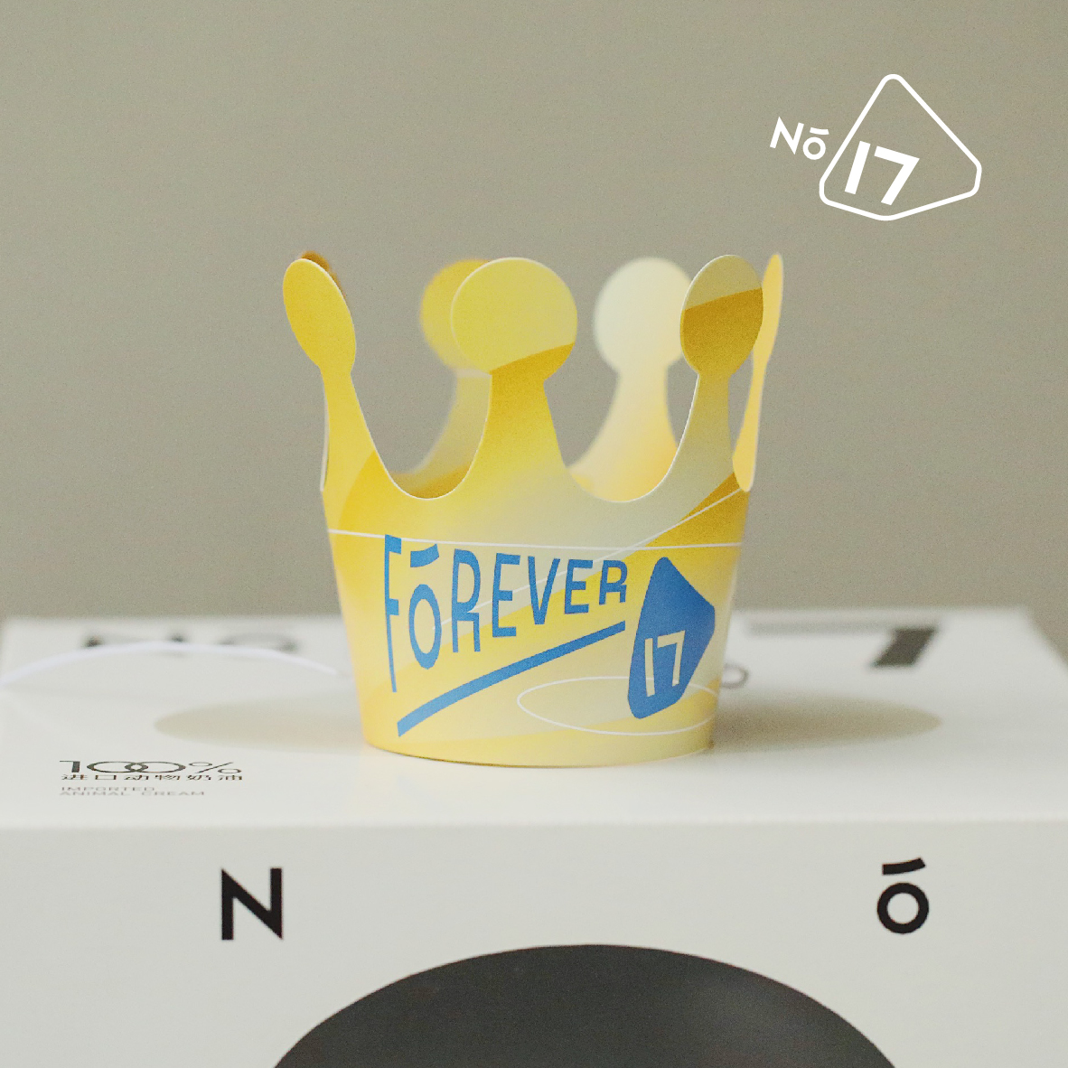 拾柒號No17｜生日皇冠帽