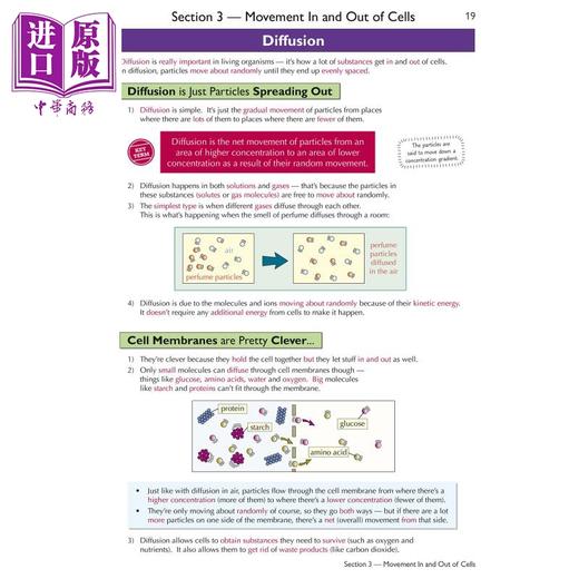 预售 【中商原版】英国原版CGP教辅 新剑桥国际 GCSE 生物学完整复习和实践 2023及以后的考试Cambridge International GCSE Biology 商品图3