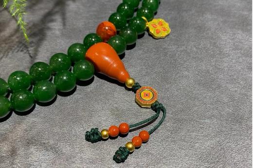 【御珠宫坊·传承系列】碧玉108珠串 商品图7