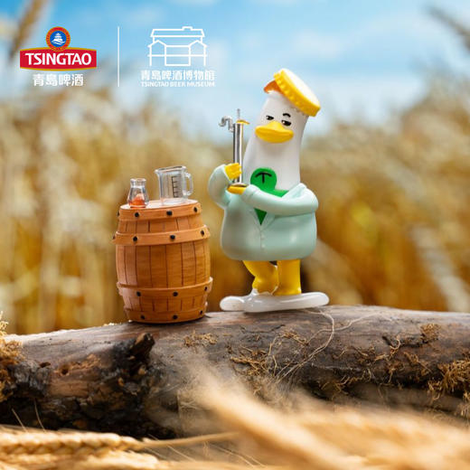 【青岛啤酒博物馆】HaJo Yaa 哈酒鸭系列盲盒 个  青岛啤酒文创 商品图5