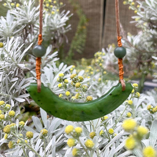 「含明浅笑」微笑玉璜 商品图5