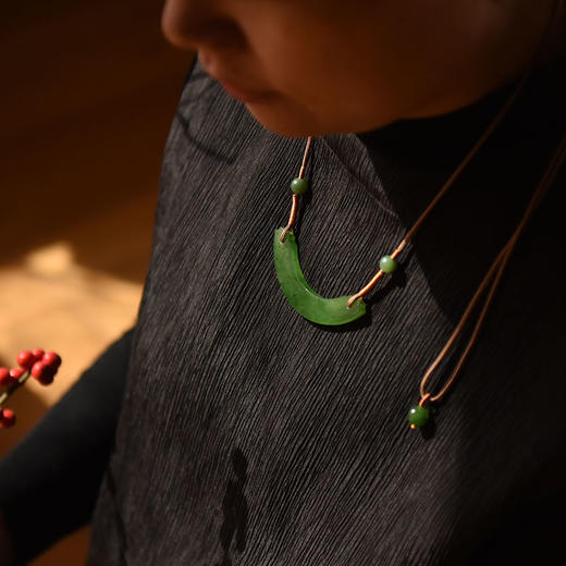 「含明浅笑」微笑玉璜 商品图3