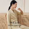 金三塔重磅真丝睡衣女100%桑蚕丝新中式植物染刺绣中式立领衣裤套  YSFEA206 商品缩略图3