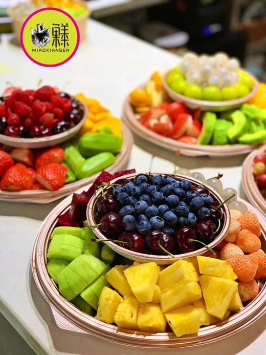 【宴请果盘】双层豪华九拼果盘 商品图6