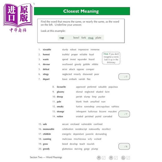 预售 【中商原版】11+ CEM Verbal Reasoning Practice Book & Assessment Tests Ages 10-11 (with Online Edition) 商品图2