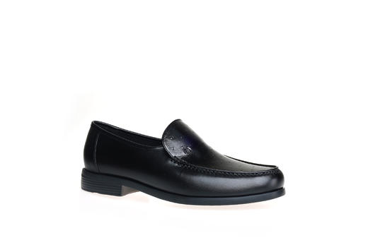 豪麟名鞋都彭男鞋袋鼠皮革商务鞋E33127921黑色 商品图0