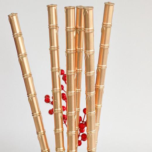 【新年配饰】熊猫金竹带叶款/3根装 商品图1