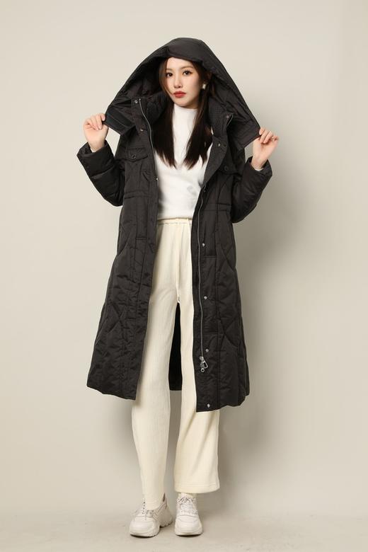 LNNNS 设计感长款连帽羽绒外套 17532 商品图2