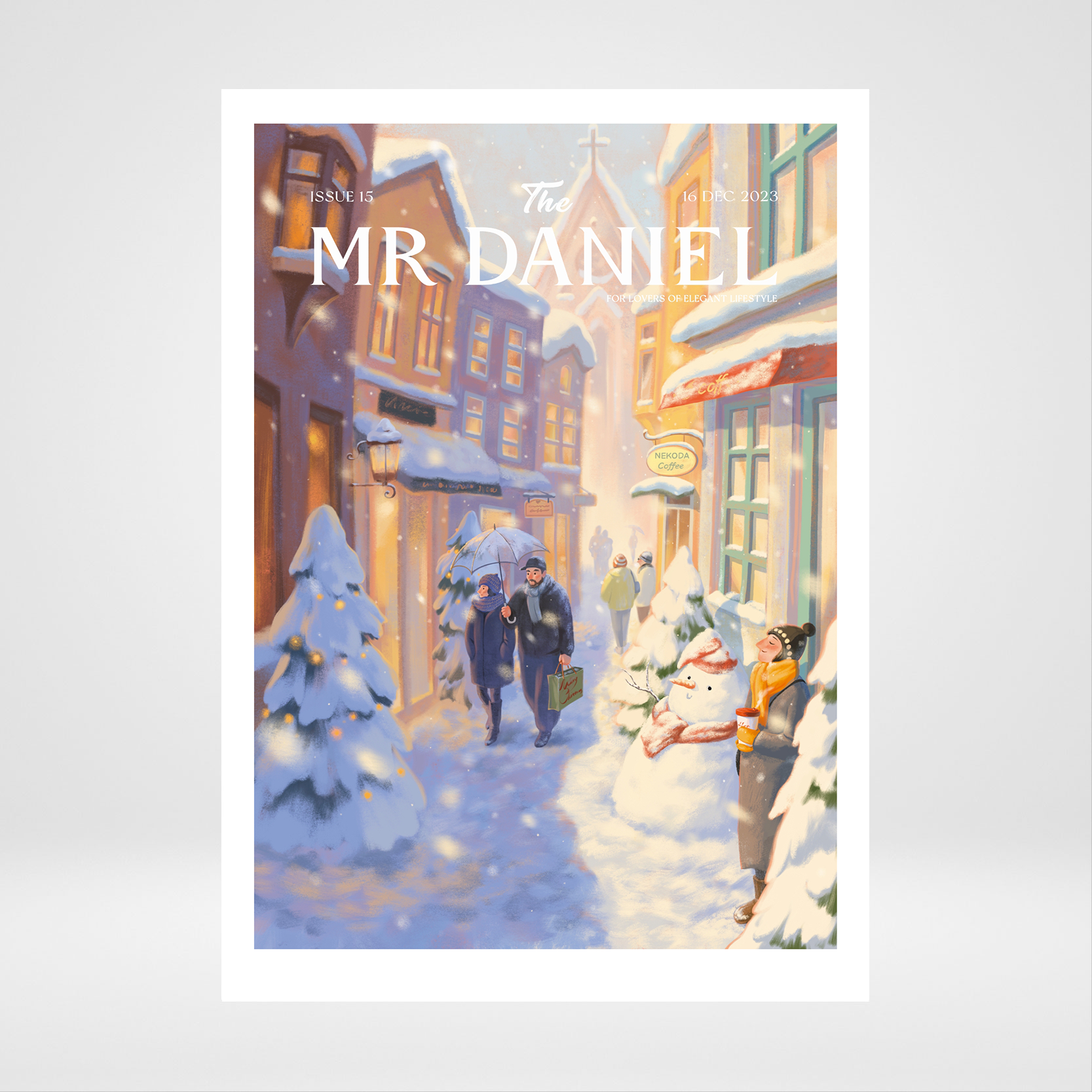 BLISSFUL WINTER —— THE MR DANIEL 限量版画（非偏远地区包邮）