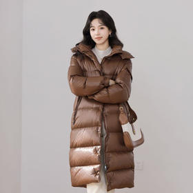 火桐hooton 高定系列 中长款鹅绒羽绒服WT9551