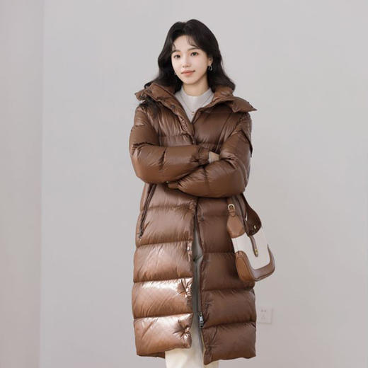 火桐hooton 高定系列 中长款鹅绒羽绒服WT9551 商品图0