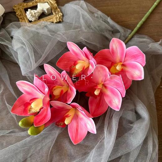 【琳琅】6头仿真大花蕙兰 商品图2