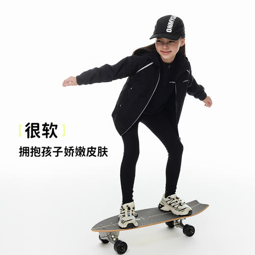 onmygame女童瑜伽裤儿童弹力紧身裤长裤 商品图3