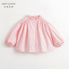 马克珍妮女童花边立领满印衬衫儿童纯棉衬衣上衣春装新款240106 商品缩略图2