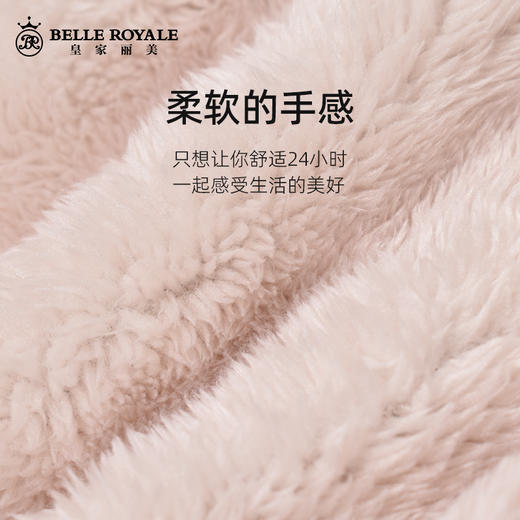 睡袍冬款男士加绒加厚绒睡衣秋冬季保暖长款浴袍JJP90019 商品图4