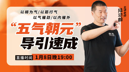 陆功翰传武秘籍第十四期——“五气朝元”导引速成 商品图0