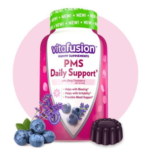 Vitafusion 女性经前每日维护女性维生素60粒。美国代购，无中文标签，介意慎拍 H 商品图1