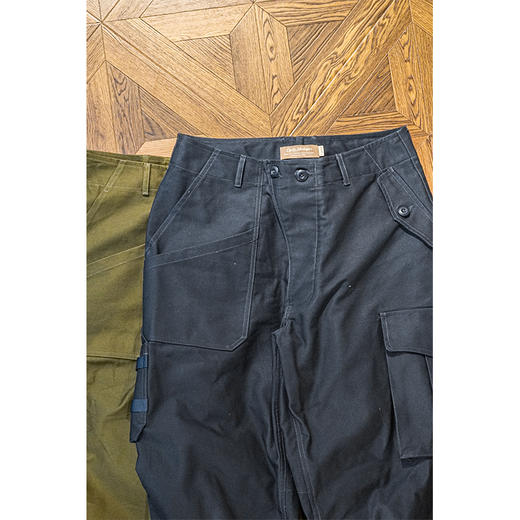 CYCLIC VINTAGE/C23SSK011/重磅水洗做旧多口袋榴弹长裤 商品图1