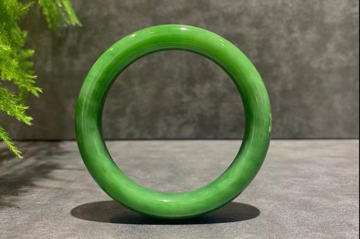 【御珠宫·传承系列】碧玉手镯58.5mm 商品图0
