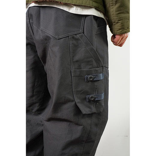 CYCLIC VINTAGE/C23SSK011/重磅水洗做旧多口袋榴弹长裤 商品图2