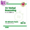 【中商原版】英国CGP 11+ CEM 10-Minute Tests: Verbal Reasoning - Ages 10-11 Book 1 (with Online Edition) 商品缩略图0