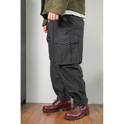 CYCLIC VINTAGE/C23SSK011/重磅水洗做旧多口袋榴弹长裤 商品图3