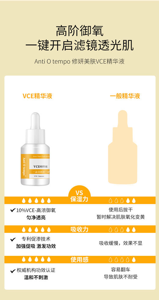 [新品]Anti O tempo VCE精华液  26mL 商品图3
