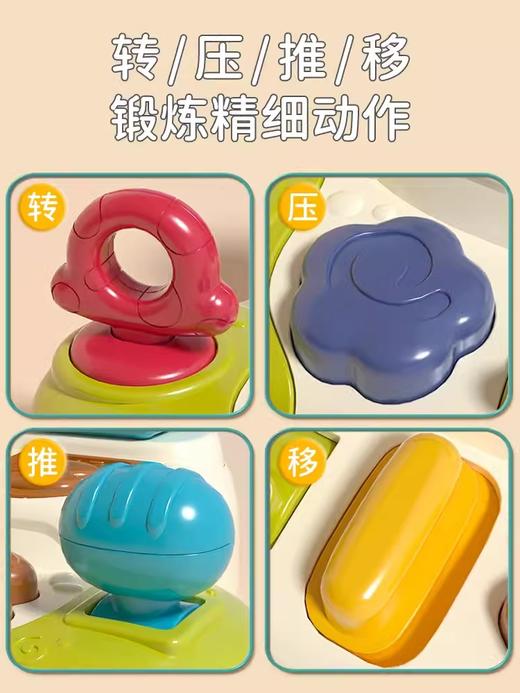 谷雨萌趣弹弹乐玩具宝宝躲猫猫逻辑思维盒婴幼儿捉迷藏惊喜盒子 商品图1