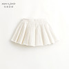 马克珍妮女童元气学院百褶裙短裙半身裙纯棉裙子春装新款240070 商品缩略图0