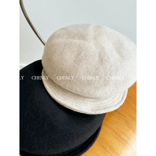 尘衣｜温暖护头羊毛报童帽 商品图0