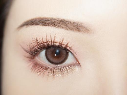 CherryBee 水孖孖棕 月抛 两片 14.5mm 参考着色14.0mm 基弧8.8 含水43% 新锐国货 商品图2