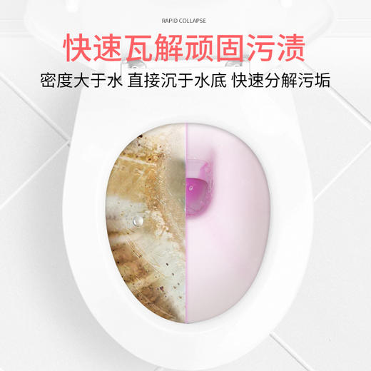 星家园-爆炸玫瑰香马桶抑菌清洁剂 商品图9