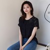 火桐hooton镂空钩花圆领T 商品缩略图3