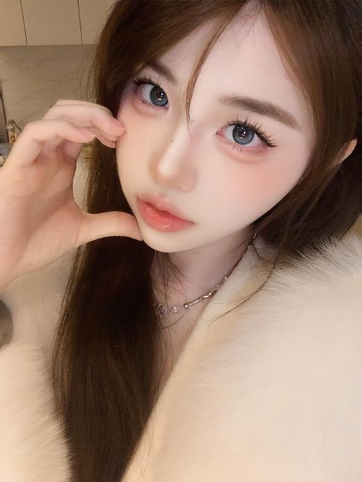 doriscon pro+  可露丽 棕 /  醉青提 蓝绿色 14.2mm  年抛 含硅水凝胶 商品图4