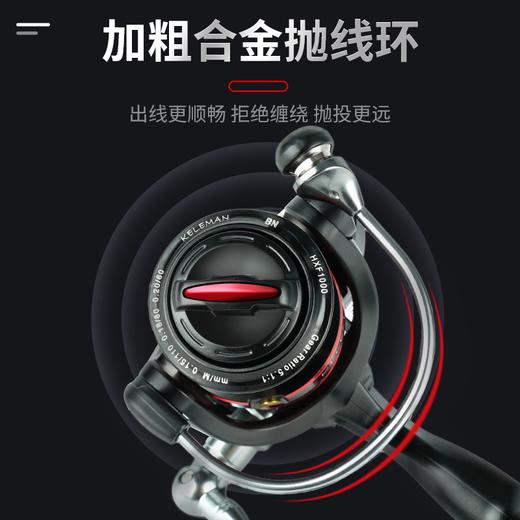 佳钓尼黑先锋BN纺车轮金属磁力双刹车防炸线鱼线轮远投路亚渔轮 商品图2
