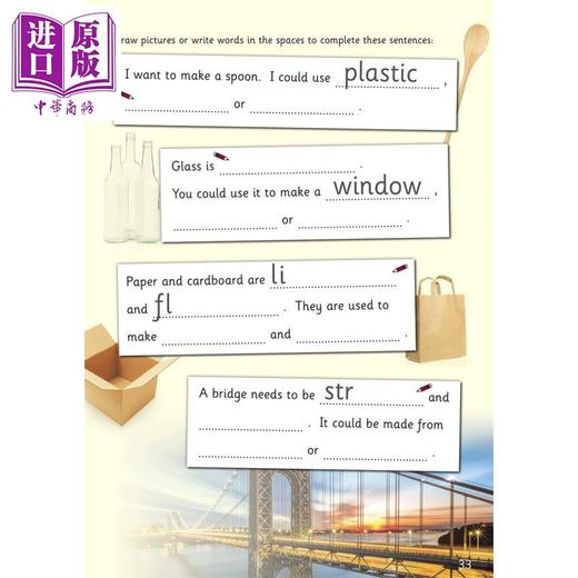 【中商原版】英国CGP KS1 Discover & Learn: Science - Study & Activity Book, Year 2 商品图3