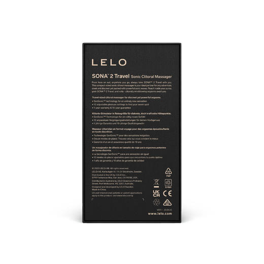 LELO SONA TRAVEL 索娜2代旅行版吸乳器电动乳房吮吸按摩器口交器 商品图4