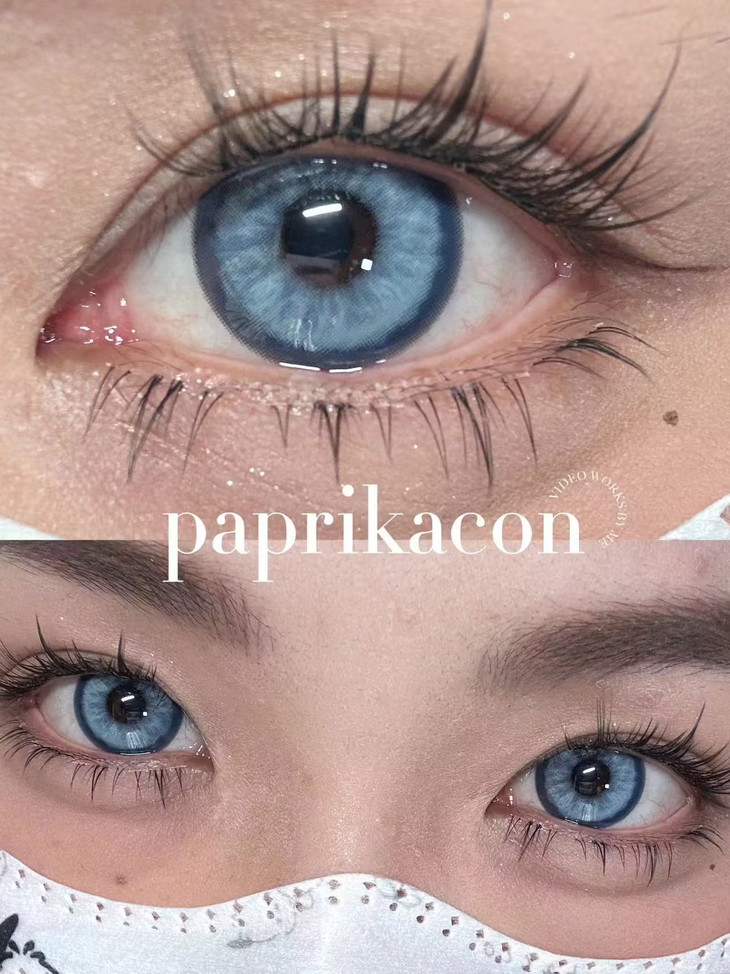 PAPRIKACON 狼眼契约14.5mm 半年抛彩色隐形眼镜 1副/2片 左右眼度数可不同-VVCON美瞳网8