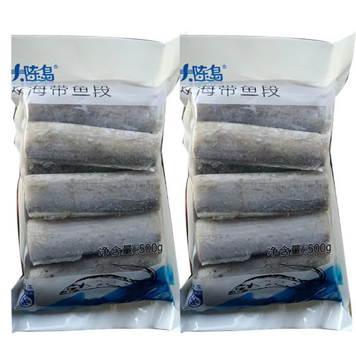 【12.9元/袋】大陈岛带鱼段500克（1501478） 商品图0
