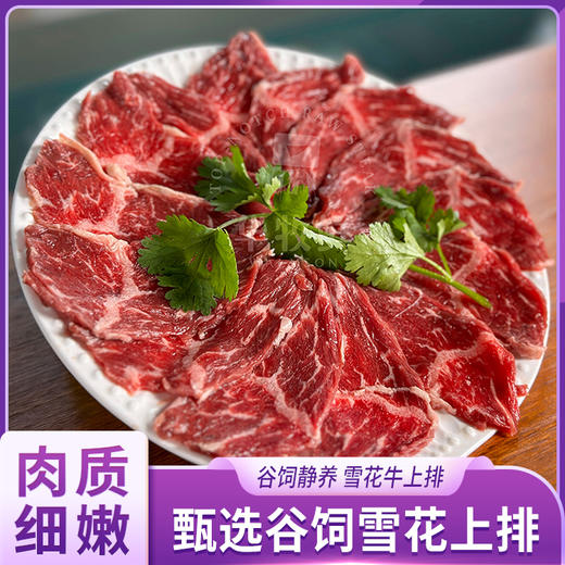 华牧鲜甄选谷饲雪花上排 商品图0