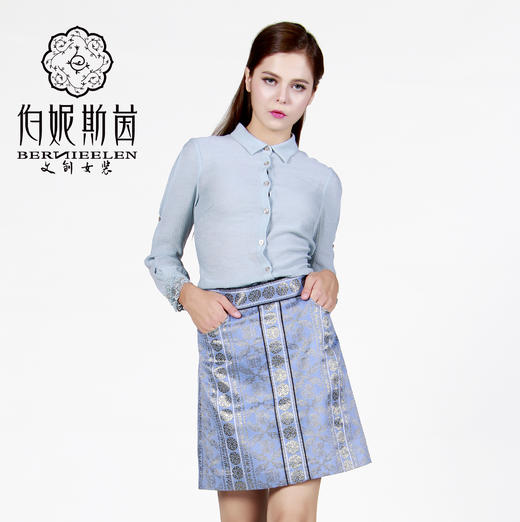 --【伯妮斯茵】176F020--衬衣--暗夜留香--《宁静之美--伊斯兰艺术》 商品图2