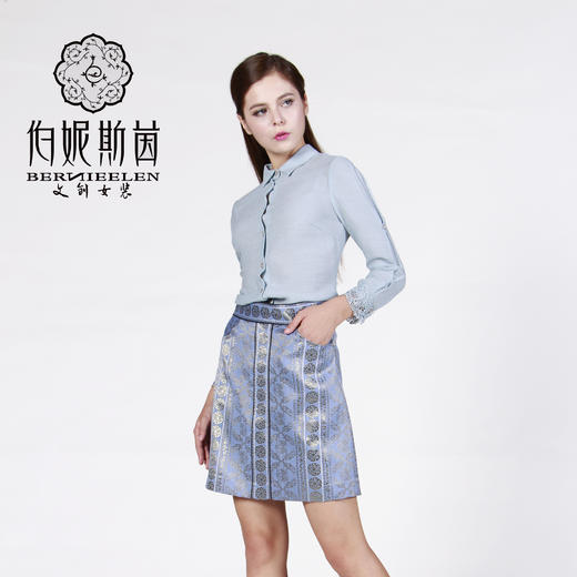 --【伯妮斯茵】176F020--衬衣--暗夜留香--《宁静之美--伊斯兰艺术》 商品图4