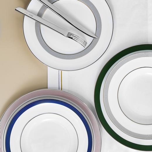高温瓷尔雅白金餐具系列 RESONG日诵家居  餐盘餐碗碟 商品图2