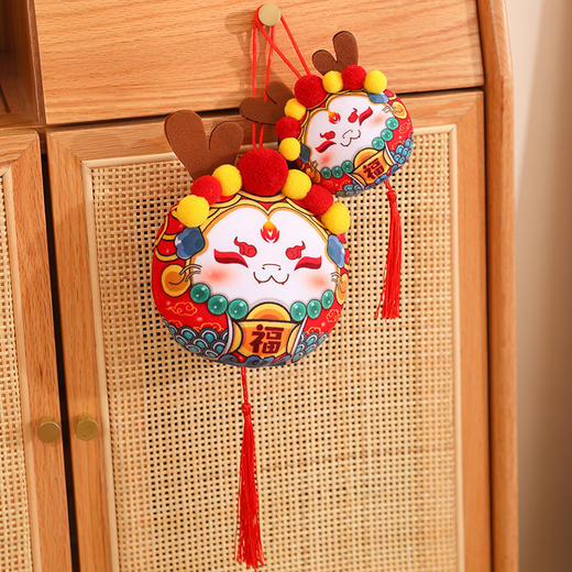 【国潮福蛇❗️新年吉祥物公仔】送福送财，好运连连❗️生肖蛇玩偶挂件摆件国风礼物，三八妇女节新年礼盒年货礼盒 商品图2